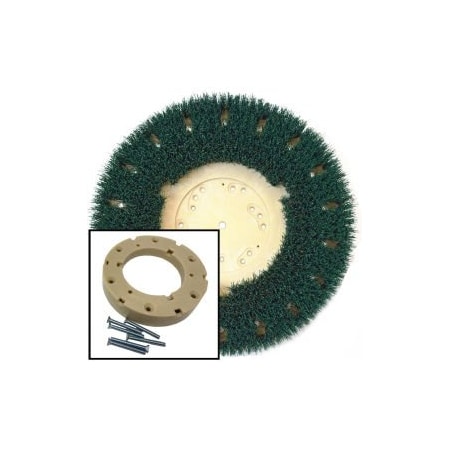 Gofer Parts Replacement Brush Kit - Mal-Grit Scrub For Nilfisk/Advance 56505787, Nobles/Tennant 240237 GBRG16G104